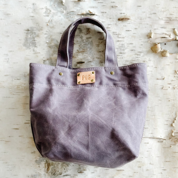 PEG MINI TOTE - COASTAL LAVENDER