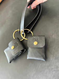 PEG WRISTLET - SMOKEY ONYX