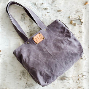 PEG MIDI TOTE - COASTAL LAVENDER